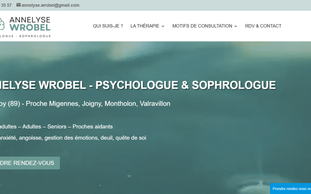Annelyse Wrobel – Psychologue Sophrologue