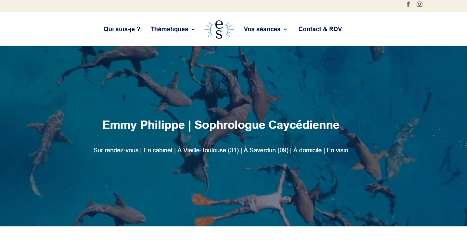 écran accueil emmy sophrologie
